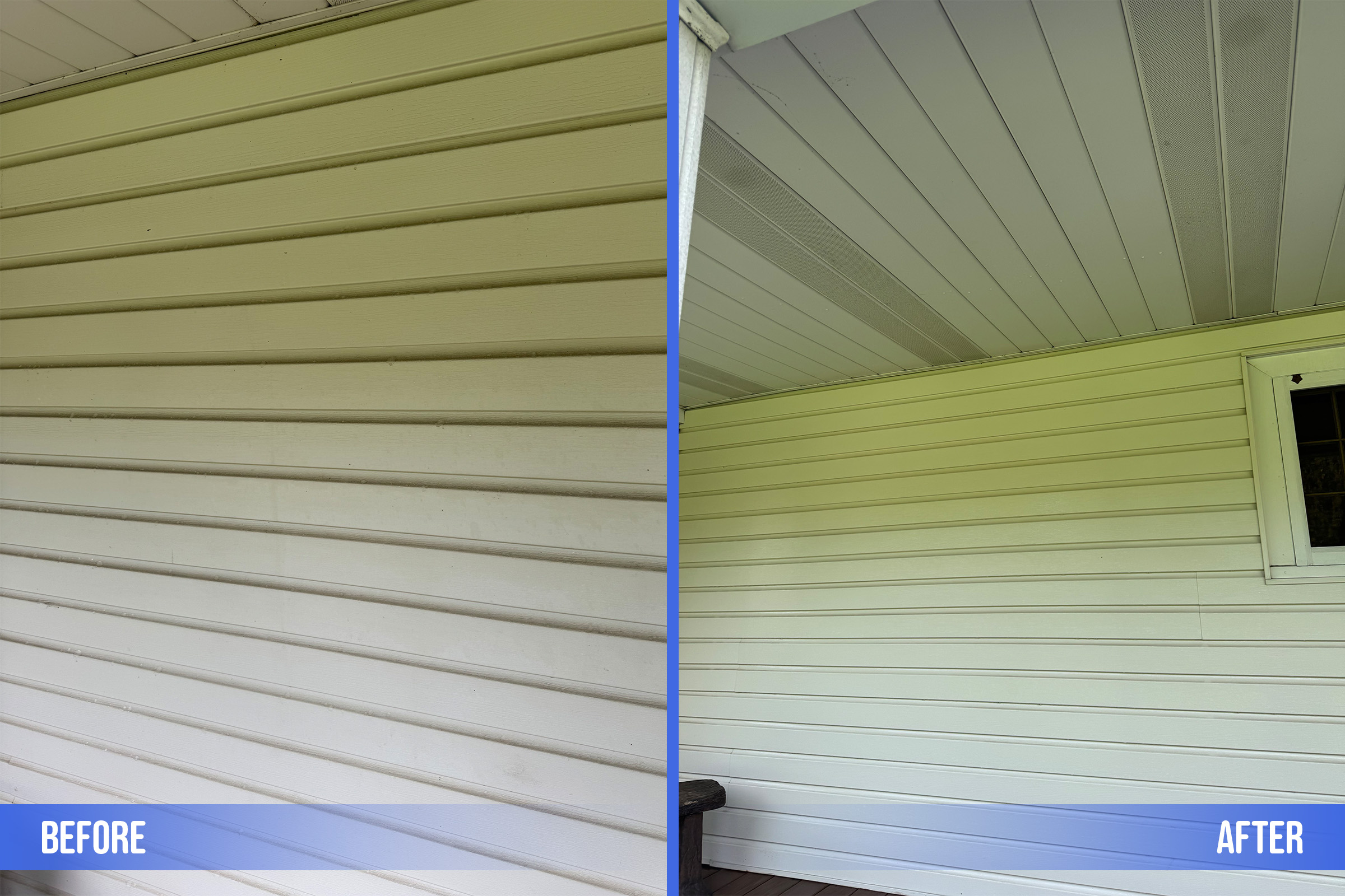 Before & After Siding